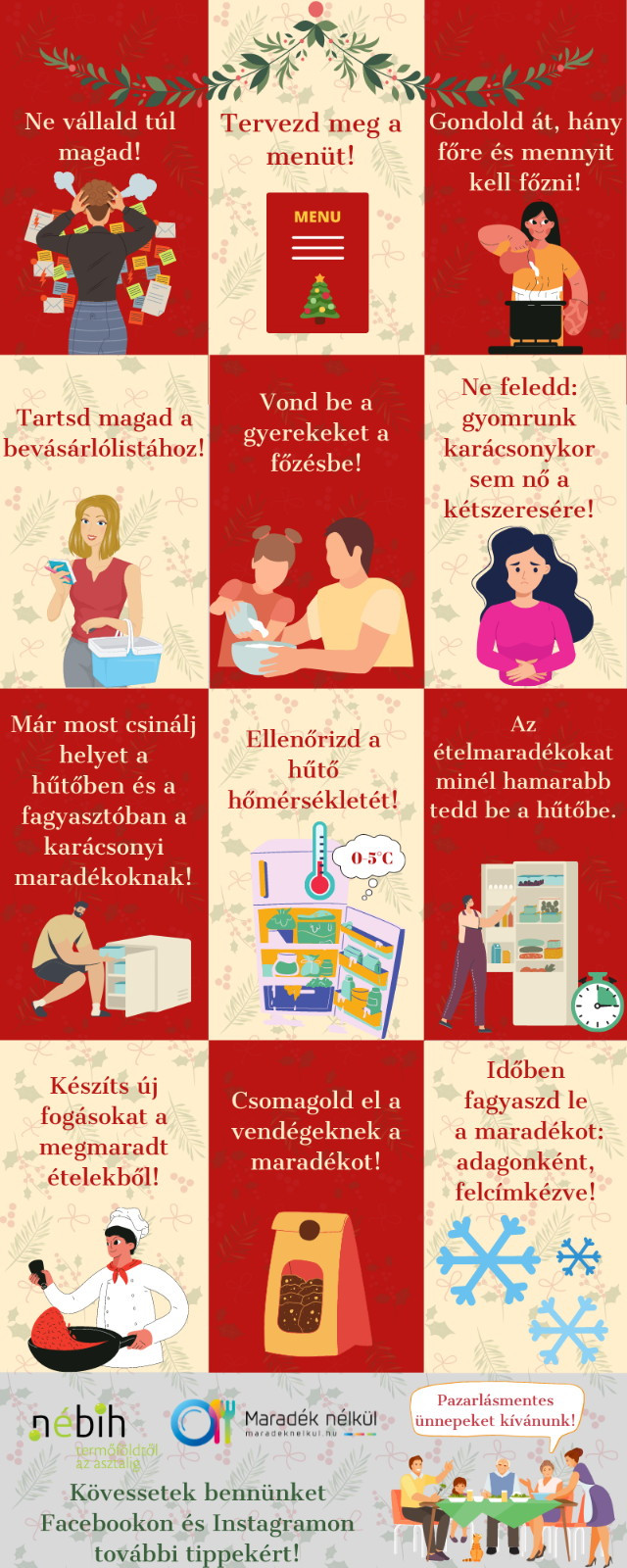 infografika: Hogyan tehetsz az élelmiszerpazarlás ellen?