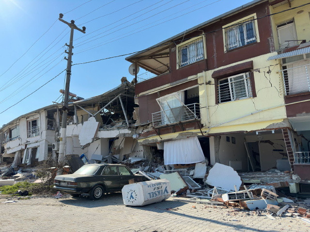 Törökország földrengés után