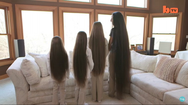 A vilg leghosszabb haj ni s gyerekei