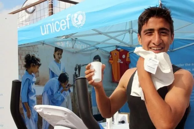UNICEF-kampány: idd meg az izzadságod!