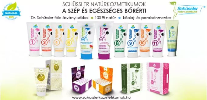 Schüssler Natur CosMEDics kozmetikum család