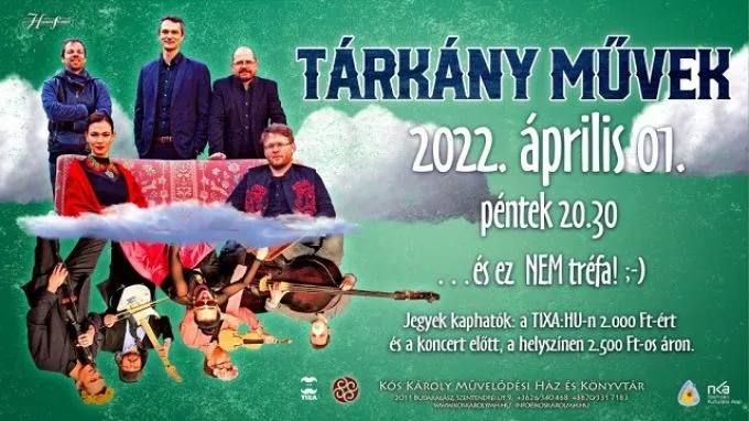 Tárkány Művek koncert Budakalászon