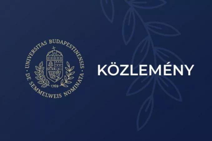 Visszaélés a Semmelweis Egyetem rektorának nevével