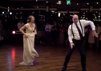 A legviccesebb apa-lánya esküvői tánc, amit láttunk