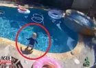 A medencébe esett az egyéves gyermek, amíg nem figyelt az apja - így mentette meg (videó)
