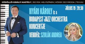 Nyári Károly - csillagfénykoncert a Gödöllői Kastély Díszudvarán